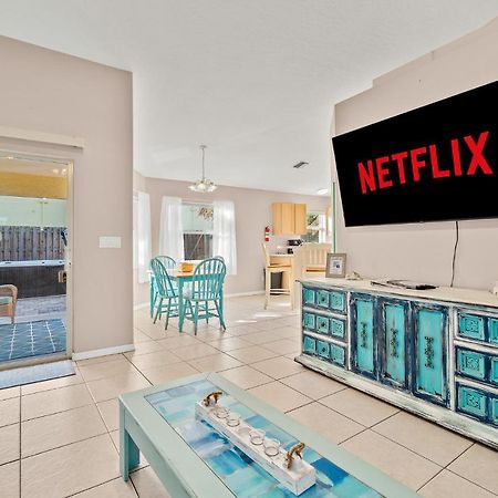 Sunset Serenity - 3Br Beach Townhome With Outdoor Patio - New Hot Tub, Steps To Ocean Fun! Melbourne Esterno foto